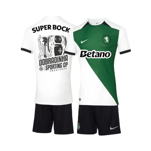 Kit Niño - Sporting Edición Especial "Stromp" 24/25 - Edición Dobradinha