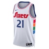 Nike City Edition Swingman Philadelphia 76ers 2024 - Blanco