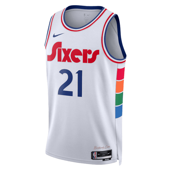 Nike City Edition Swingman Philadelphia 76ers 2024 - Blanco