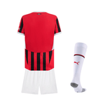Kit Niño - AC Milan Principal 24/25 - Pantalones Cortos Blancos