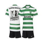 Kit de Niño - Sporting Principal 25/26 - Edición Doblete